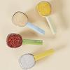Kitchen Plastic Rice Shovel Pet Cats Dog Feeding Spoon Rice Measuring Cup with Handle Digging Noodles Spoon Enduring