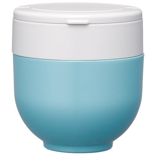 Skater Insulated Lunch Jar, 540ml, with Folding Handle, Antibacterial, Lake Green, LDNO6AG68016