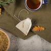 uxcell Disposable Tea Bags, Empty Non-Woven Tea Filter Bags with String Seals, 200 Bags, 12 x 10 cm