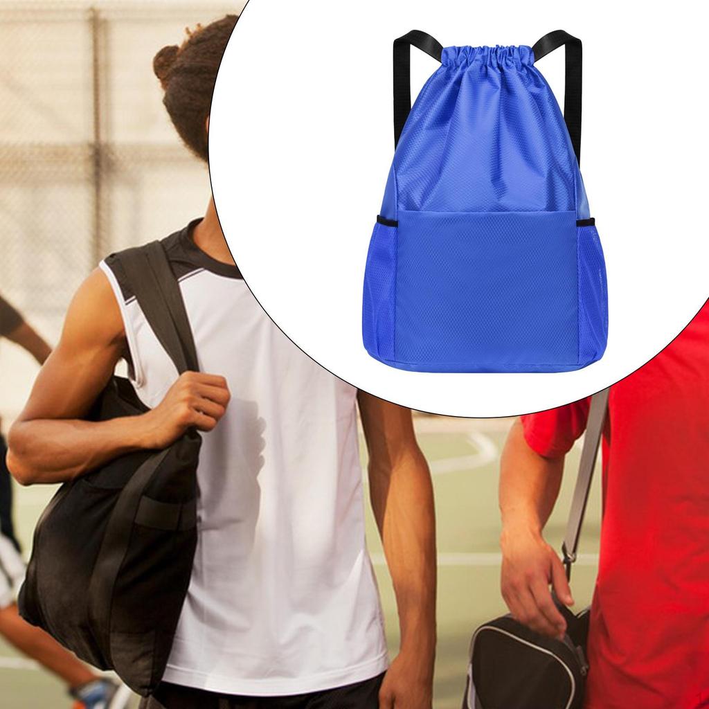 Drawstring Backpack Daypack Rucksack Versatile for Trips Backpacking Outdoor Activities