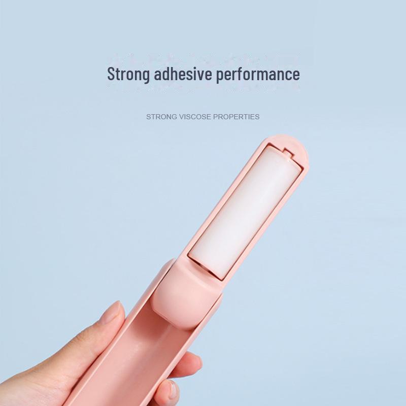 Portable Foldable Pet Hair Remover Roller - Washable for Dust, Lint, and Hair Removal