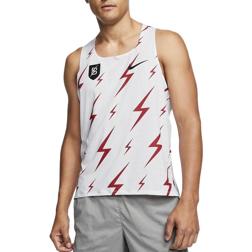 Nike Tank Tops Men's White Thin Racerback CW1257-100