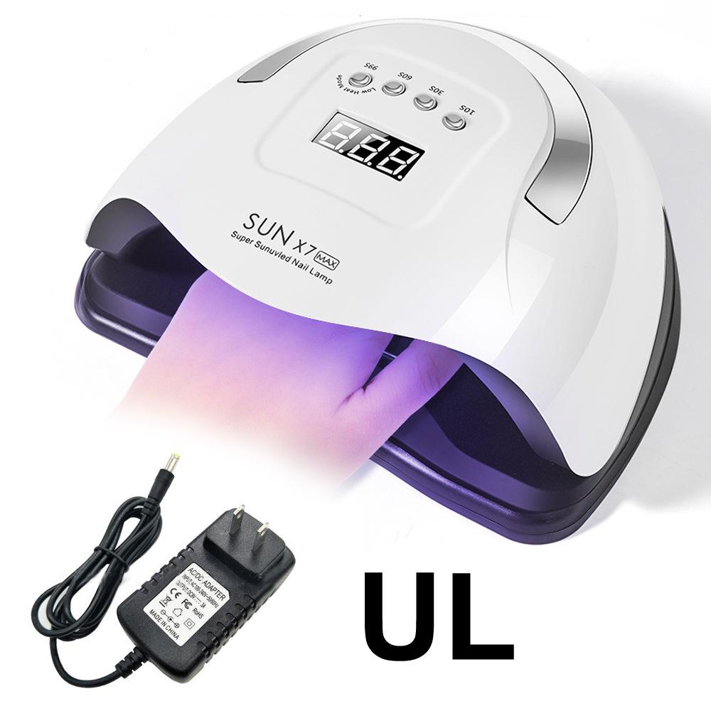 X7Max Nail Lamp: Four-Speed Automatic Induction Gel Polish Curing Light