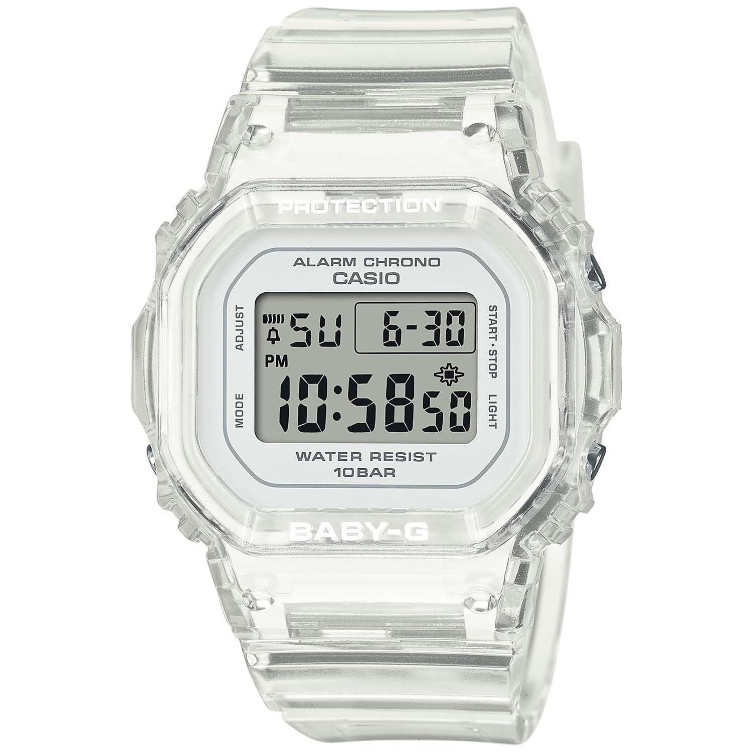 Casio Wristwatch Baby-G BGD-565US-7JF Ladies White Skeleton