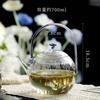 1PC 680ML High-value Beam Lifting Pot Tea Separation Brewing Teapot Glass High Temperature Resistant Brewing Teapot Tea Services