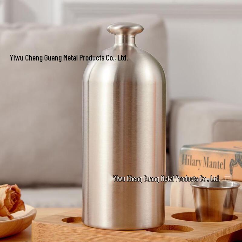 Premium 316 Stainless Steel Liquor Decanter