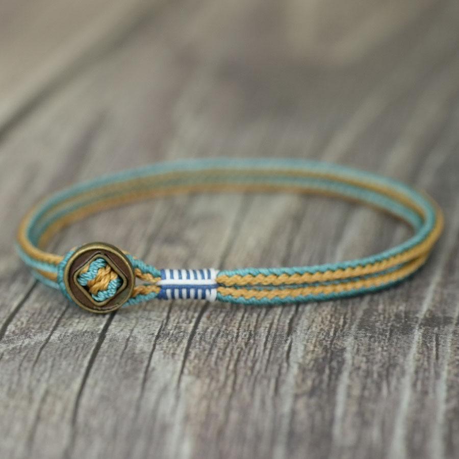 

Vintage Viking Men Bracelet A Grade 2mm Ethnic String Braslet Hiphop Street Leisure Accessories Hombre Perfect Gift For Him
