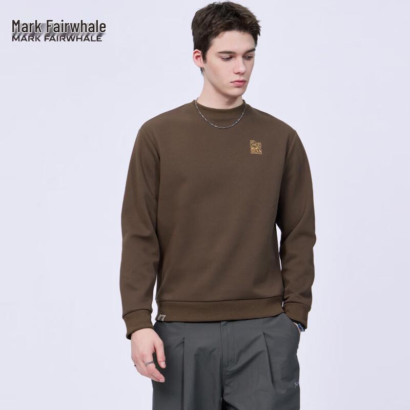Mark Fairwhale Chinese Style Embroidered Antibacterial Crewneck Sweatshirt