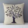 Plants Life Trees Printed Cozy Cushion Cover for Couch Bed Seat Back Cushions Home Decorative Pillows