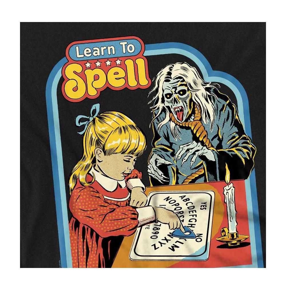 Steven Rhodes Unisex Adult Learn To Spell T-Shirt