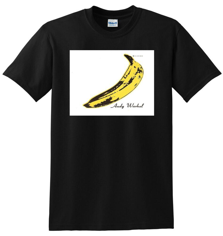 THE VELVET UNDERGROUND T SHIRT andy warhol vinyl cd cover SMALL MEDIUM LARGE XL Unisex T-Shirt S