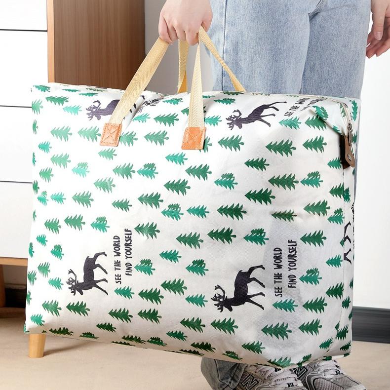 Steppdeckentasche Kleidung große große Kapazität Reisetasche Baumwollsteppdecke wasserdicht feuchtigkeitsgeschützt Umzugstasche Studentenpacktasche