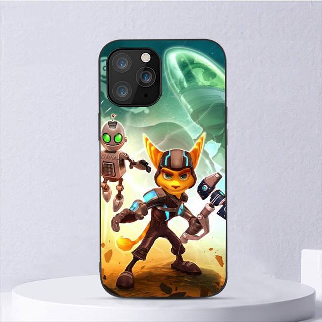 

Чехол для телефона Game Clank Ratchet для Iphone 11 12 Mini 13 14 Pro Xs Max X 8 7 6s Plus 5 Se Xr Shell iphoneX