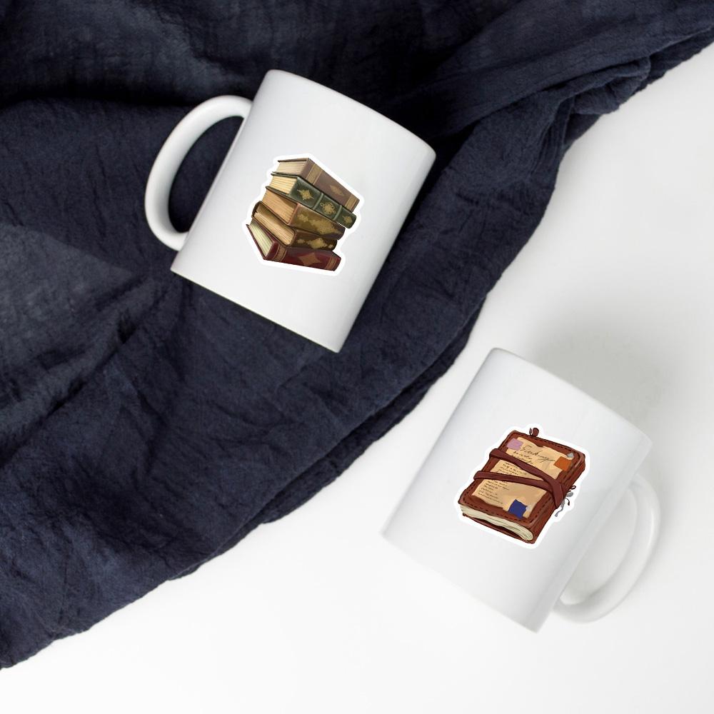 50PCS Dark Academia Sticker DIY Laptop Bicycle Motorcycle Living Room Luggage Skateboard Graffiti Waterproof Phone Sticker