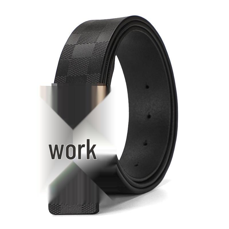 Herren Automatik Gürtel aus echtem Leder - Vielseitiger, hochwertiger Business Casual Stil.