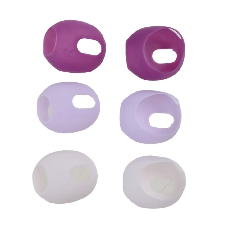 Silicone Case Pads for Pods 3 Earbuds Ear Caps Headphones Solid Color