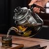2025 Explosion-Proof Glass Electric Tea Infuser with Large Capacity and Ceramic Boiler