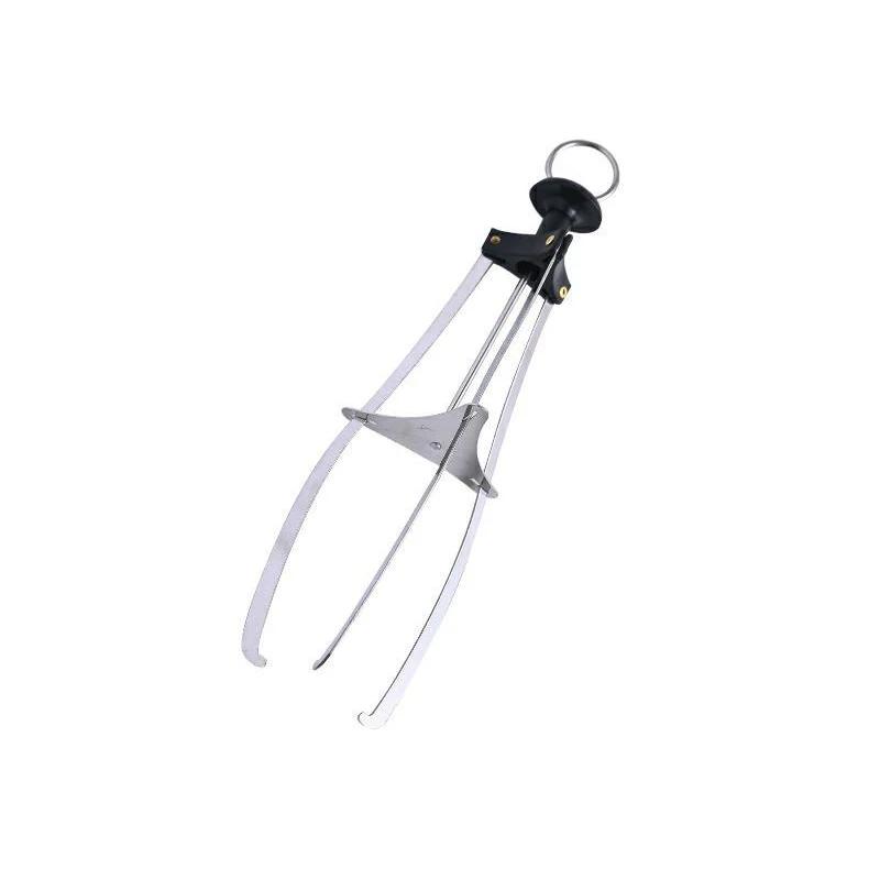 Plate Clip Non-Slip Triangle Design Stainless Steel Bowl Clip Dish Clamp Kitchen Supplies Tool Accessories
