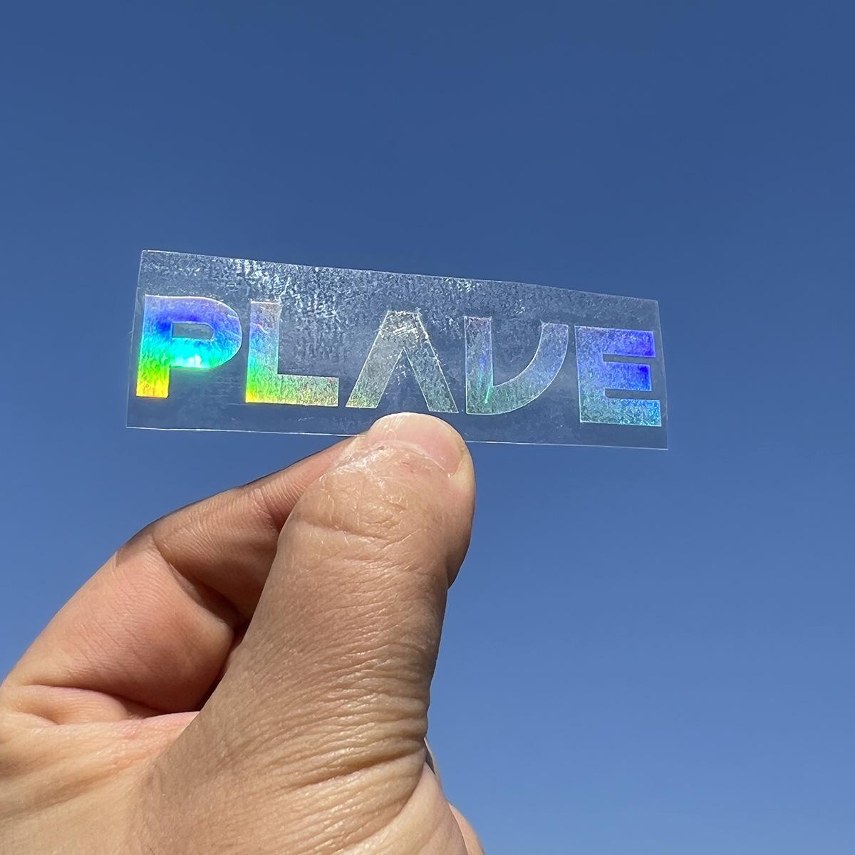 PLAVE Reflective Colorful Stickers for Phones and Laptops - PLLI Merchandise