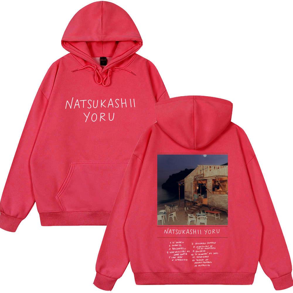 New Style Hoodies Rapper SAIKO Natsukashii Yoru Album 2025 Merc Women Couple Winter Hoodie Harajuku Sweatshirt Men Hip Hop Tops