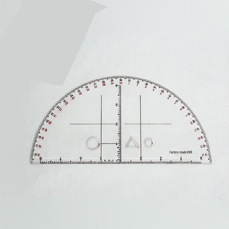 Military Style Protractor Ruler