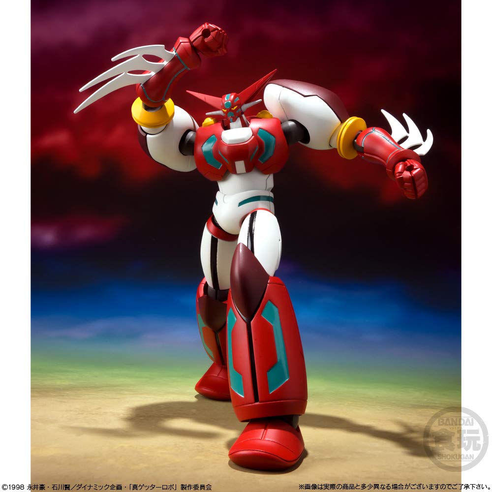 Super Minipla True Getter Robo Candy Getter Robo The Last Day of the (Change!!) Vol.2 (3-Pack) Toys/Gum (True Change!! World)