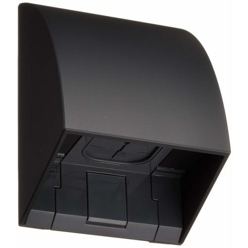 Panasonic Smart Rainproof Line Cover, For Exposed and Recessed Use, Black WP9631B