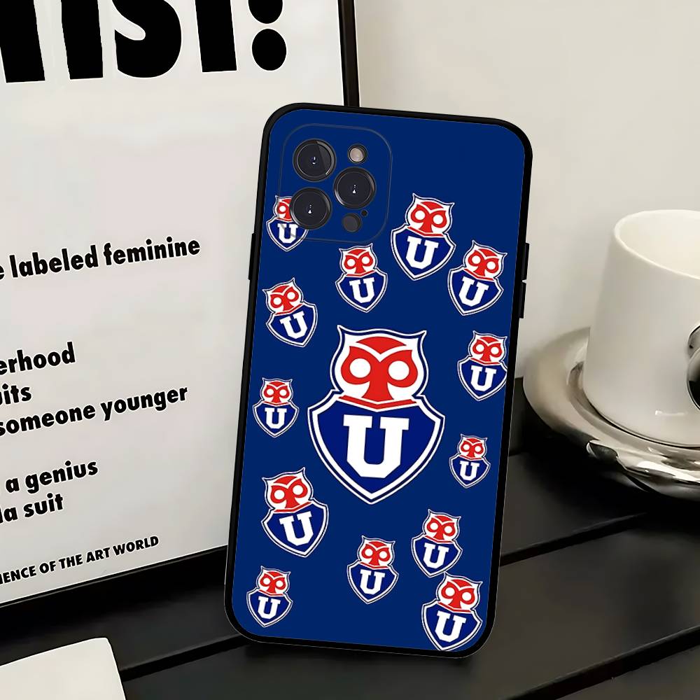 Chile U-University Logo Phone Case For Iphone 17 16 15 16e 14 13 12 11 Pro Max Plus Case Cover Coque