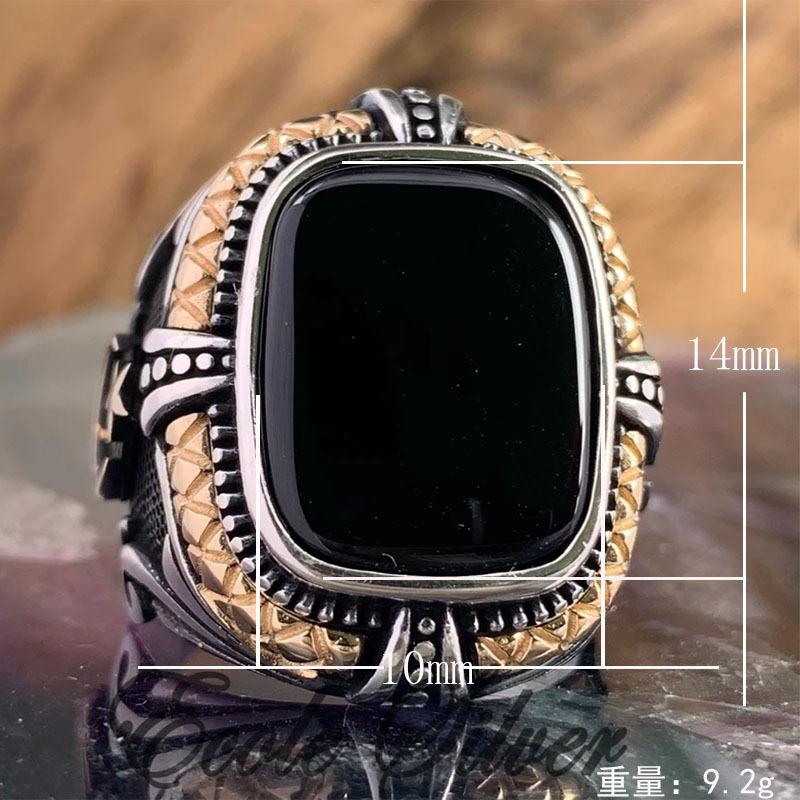 Viya Mystery Totem Men'S Atmospheric Ring Ring