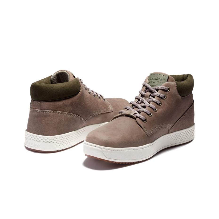 Timberland Cityroam Mid Outdoor Leather Shoes Men Shoes Dark-Gray A2K6X929