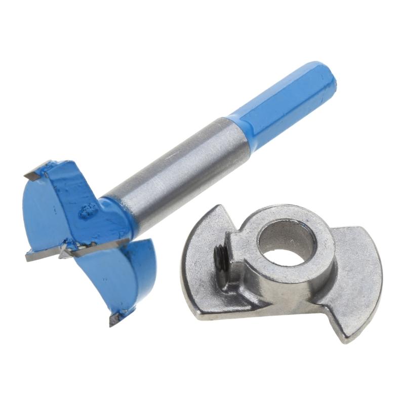 Practical 35mm Concealed Hinge Drilling Jig Drill Guide Forstner Hinge Jig Hole Woodworking DIY Tools for Cabinet Hinges