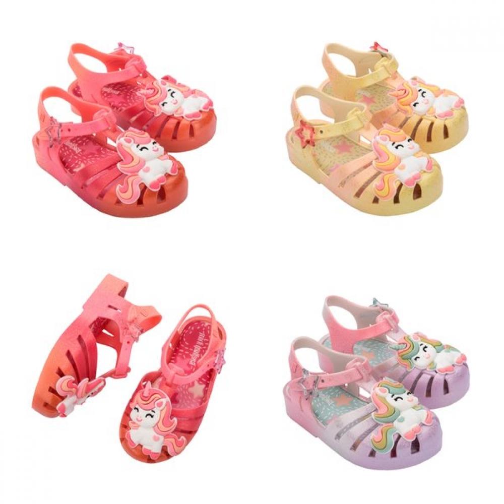 

Mini Melissa Soft Scented Jelly Sandals Possession Uni Baby Mskcg2tspu11 Pink/160