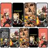 Kryt pro iPhone 15 14 Xiaomi Redmi Note 13 12 11 Pro Max X 8 7 9 XR Samsung Galaxy S24 S23 OPPO A15 Huawei Bakugou Katsuki BNHA My Hero Academia Case