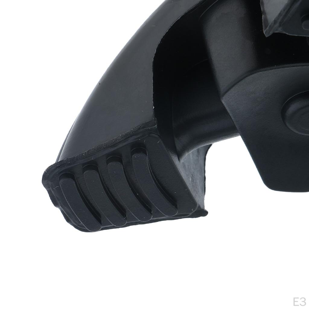 Crutches with Durable Rubber Tripod Tip 3/4 "5/8"