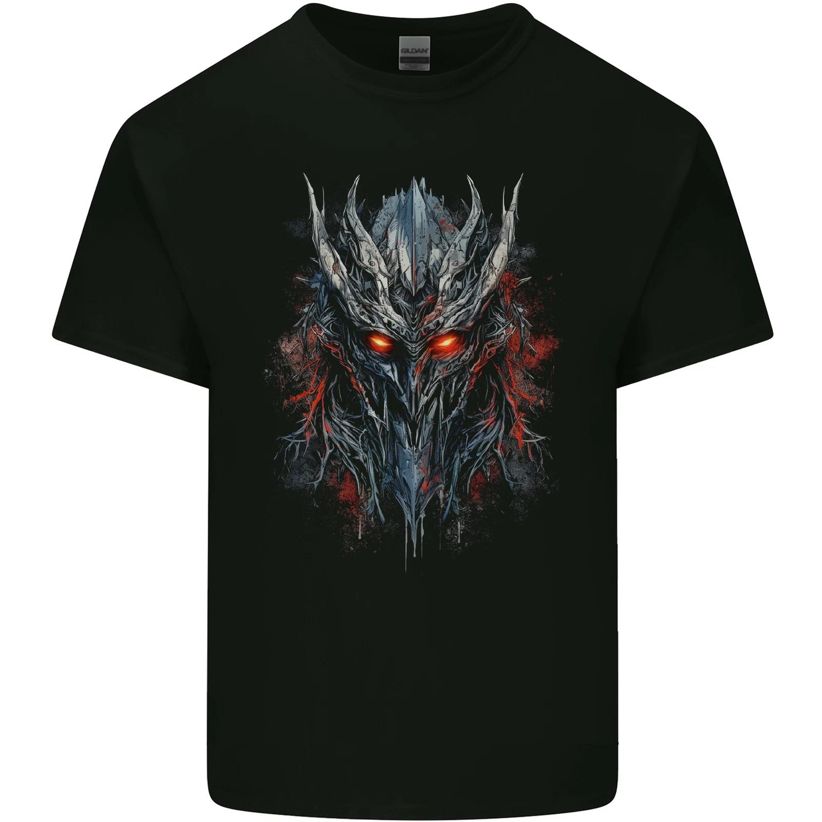 

An Evil Sauron Mask Demon Kids T-Shirt Childrens S