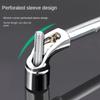 6pcs L-Shaped Perforated Socket Wrench Set for Car Repair Hexagonal Socket Mechanic's Hand Tools with Iron Alloy Body
