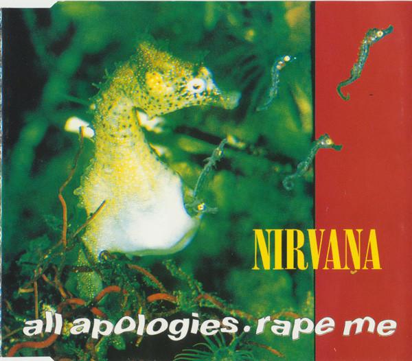 

CD All Apologies Rape Me GED21880 Geffen Records 1993 Australia Rock Used