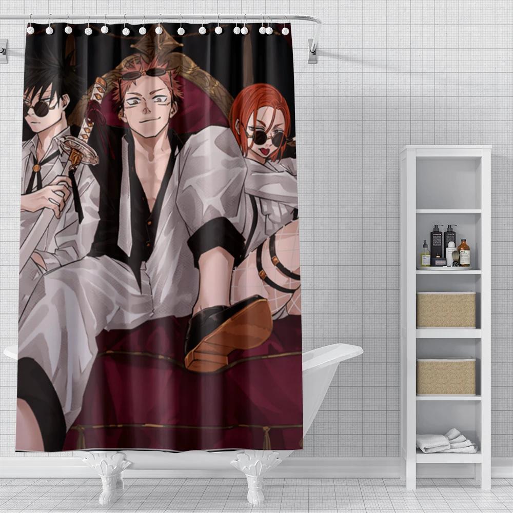 Tende da doccia per casa per bagno Animali paesaggio tessuto impermeabile bagno Tende tenda da doccia moderna 180x200 240x200