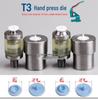 T3T5T8 Kunststoff-Druckknopf-Handpressform für Harz