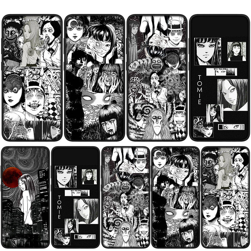 Cover for iPhone 17 16 15 Xiaomi Poco Redmi Note 14 13 12 8 Pro Max 9 16e Samsung Galaxy S25 S24 S23 OPPO Huawei Tomie Junji Ito Collection Phone Case