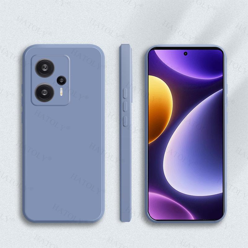 

Чехол-накладка для Xiaomi Poco F5 для Poco F5 F4 M5S M4 X3 X4 X5 Pro X4GT 5G Силиконовый Мягкий Цветной Полная Защита Чехол для Poco F5 Чехол For Poco F5