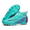 35-46 Teen /Adult Soccer Shoes Large Size  Anti Slip Wear Resistant Fashion TF/AG Nail High Top Football Sneakers Soccer Shoes for Boys