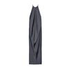 Summer Women's Pleated Decorative Viscose Blended Hanging Collar Silk Satin Texture Sleeveless Dress 3068965