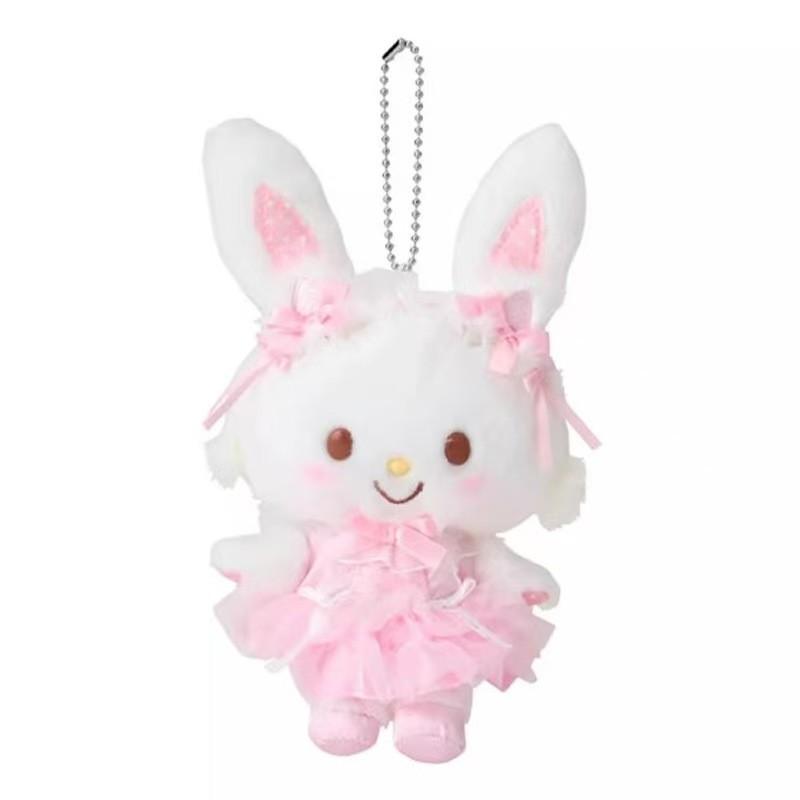 Hello Kitty Ballet Pluche Sleutelhanger Met Kanten Strik Voor Kinderen En Verzamelaars