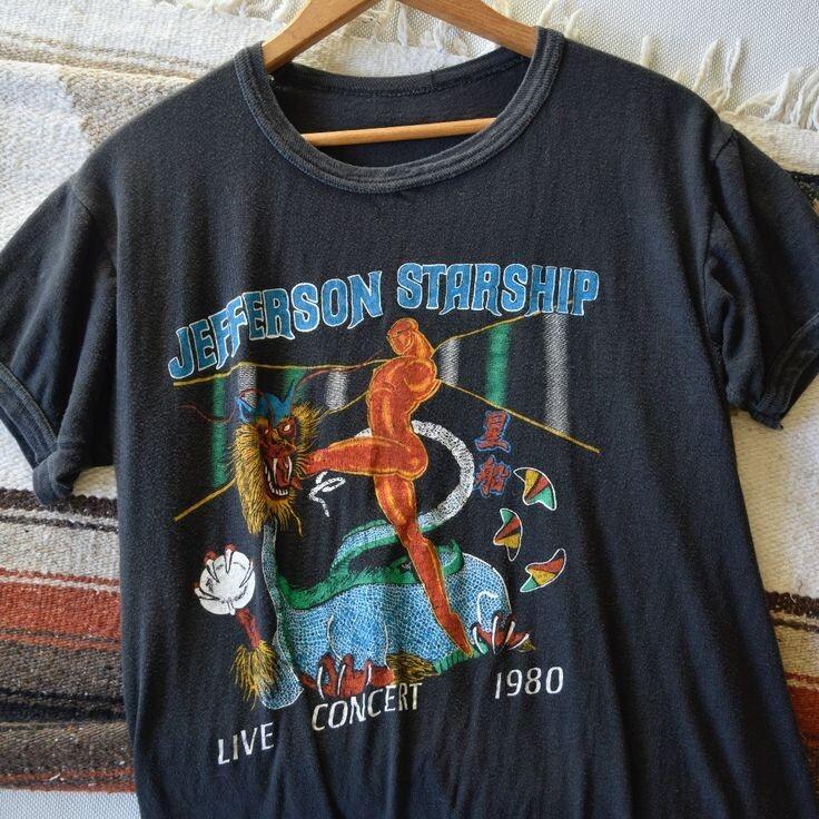 

Rare Vintage Jefferson Starship 1980 Shirt Size S-5XL IM0251 Unisex T-Shirt S