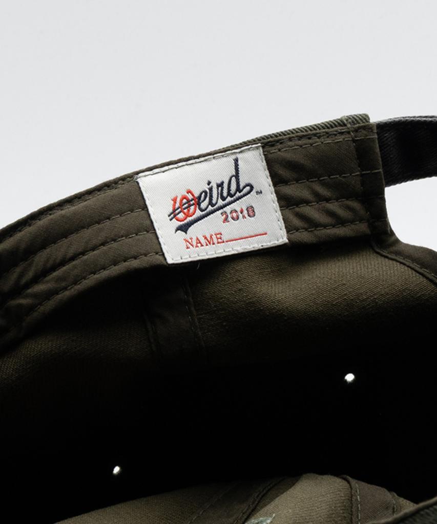 Wieoldeuwoldeu Weald Tower Washed Camo Color Block Ball Cap