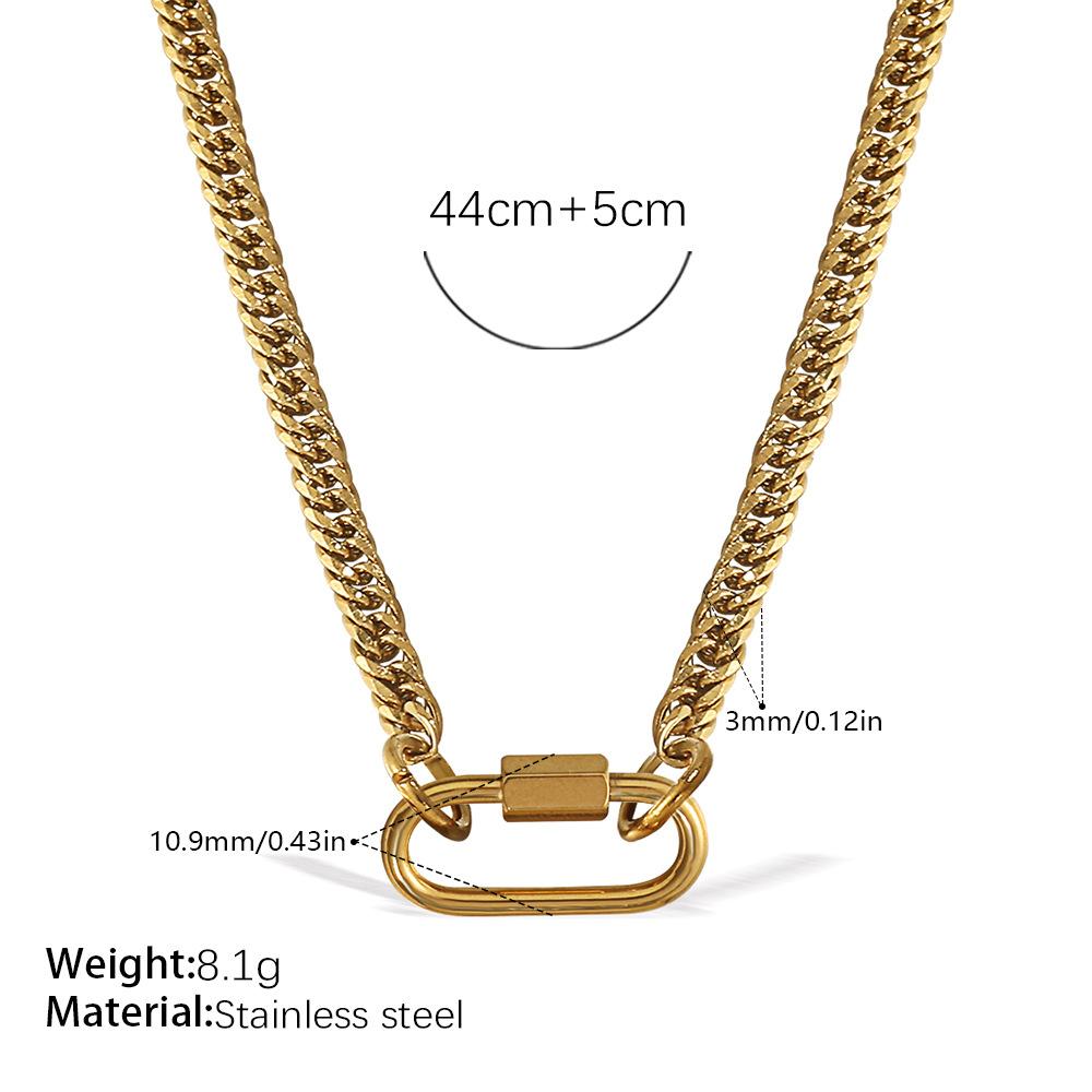 Japan And South Korea Fashion Niche Bracelet Necklace Women'S Personality Design Versatile Jewelry Does Not Fade Popular Trend