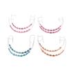 1Pairs Temporary Tooth Decoration Dental Fake Braces with Metal Wires & Bracket Orthodontic Braces with Ligature Ties Dental
