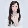 100% Silicone Sex Doll Head Standard Wig Suitable for 130-180CM Solid Dolls Body M16 and Standard bolts 2 Connection Methods GJ-ZP014