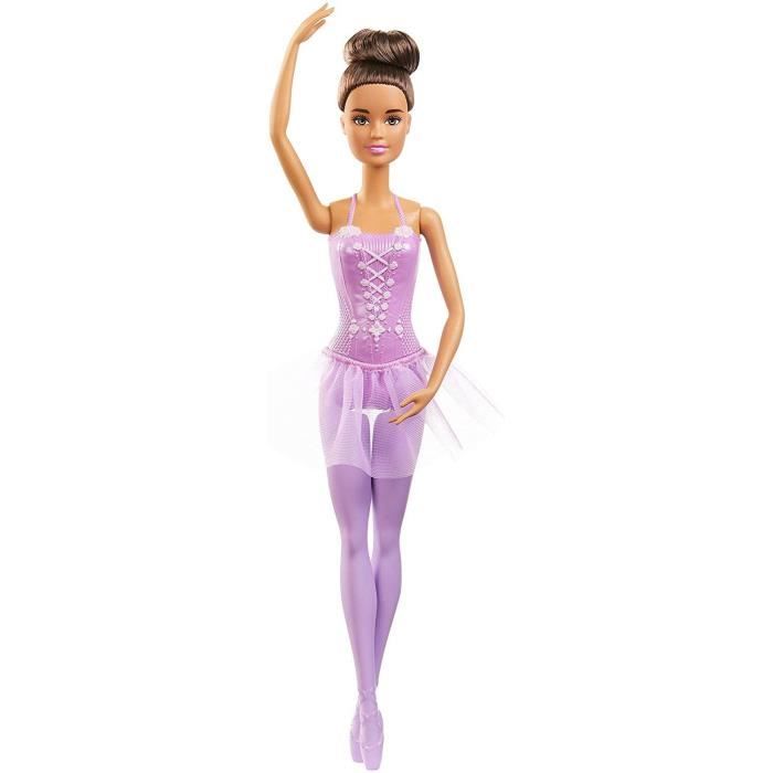 BARBIE Métiers Ballerine Châtain